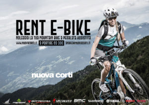 Servizio Noleggio e-bike, Mountain Bike a pedalata assistita, Nuova Corti