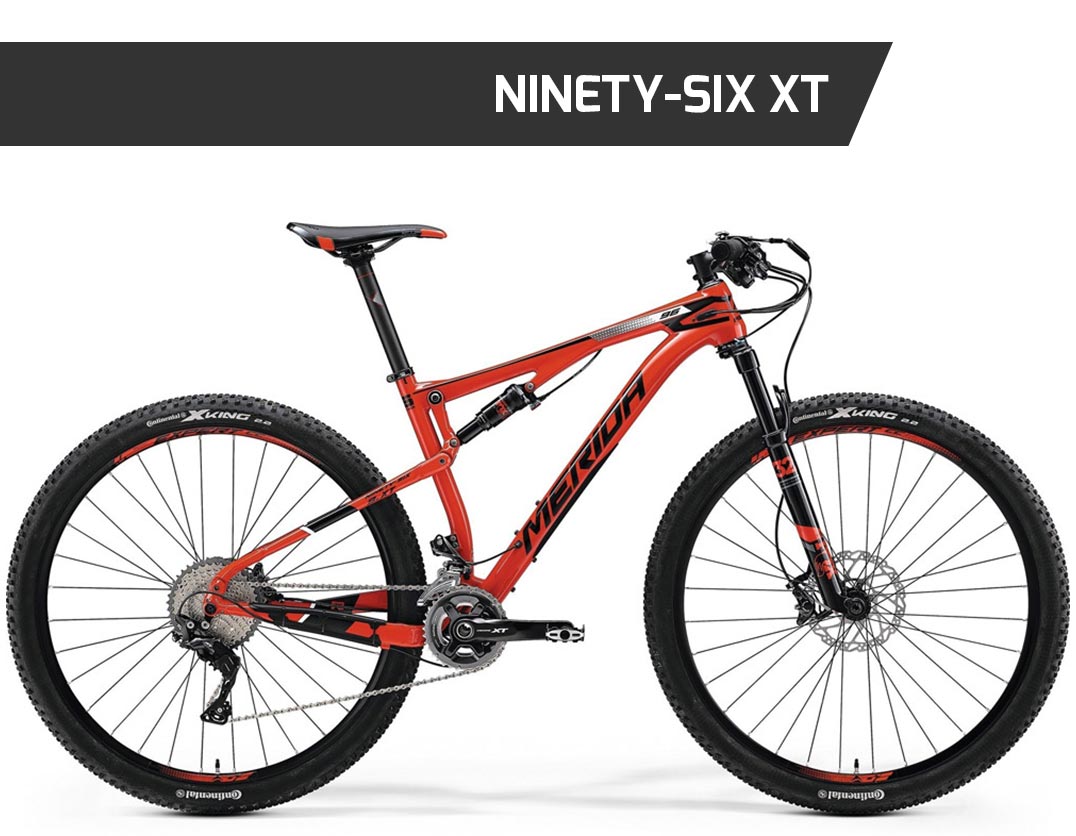 ninety-six xt, mtb, mountain bike, merida, front, ht, hardtail, nuovacorti, milkywayshop, vendita mtb online